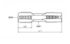 VOLKEL - M 19 X 1.5 HEX TAP DS - VOL-67756