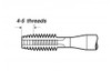 VOLKEL - V COIL TAP 1/2 BSP HSSG SECOND - VOL-03304