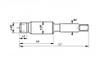 VOLKEL - V COIL M18x1.5 HSSG Pilot Nose - VOL-03636