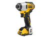 DeWALT - DCF801D2 XR Brushless Sub-Compact Impact Driver 12V 2 x 2.0Ah Li-ion