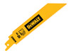 DeWALT - Bi-Metal 1in High Metal Reciprocating Blade 152mm x 10 TPI (Pack 5)