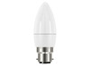 Energizer - LED BC (B22) Opal Candle Non-Dimmable Bulb, Warm White 470 lm 5.9W