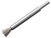 Lessmann - End Brush with Shank 12 x 120mm, 0.30 Steel Wire