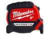 Milwaukee Hand Tools - GEN III Magnetic Tape Measure 8m (Width 27mm) (Metric only)