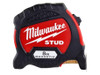 Milwaukee Hand Tools - STUD II Magnetic Tape Measure 8m (Width 33mm) (Metric only)