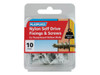 Plasplugs - Nylon Self Drive Fixings & Screws Pack of 10