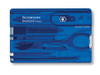 Victorinox - SwissCard Translucent Blue Blister Pack