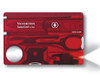 Victorinox - SwissCard Lite Translucent Red Blister Pack