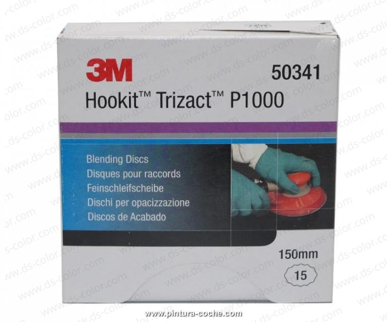 3m Sandpaper 3M 02085 Trizact Hookit 6 In P3000 Grit Foam Disc - Foto 10