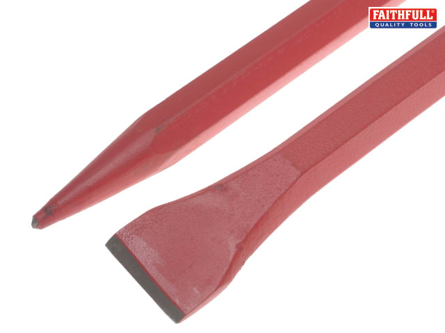 Faithfull Digging Bar 7.7kg 25mm x 1.8m Apex Tools Trading Ltd