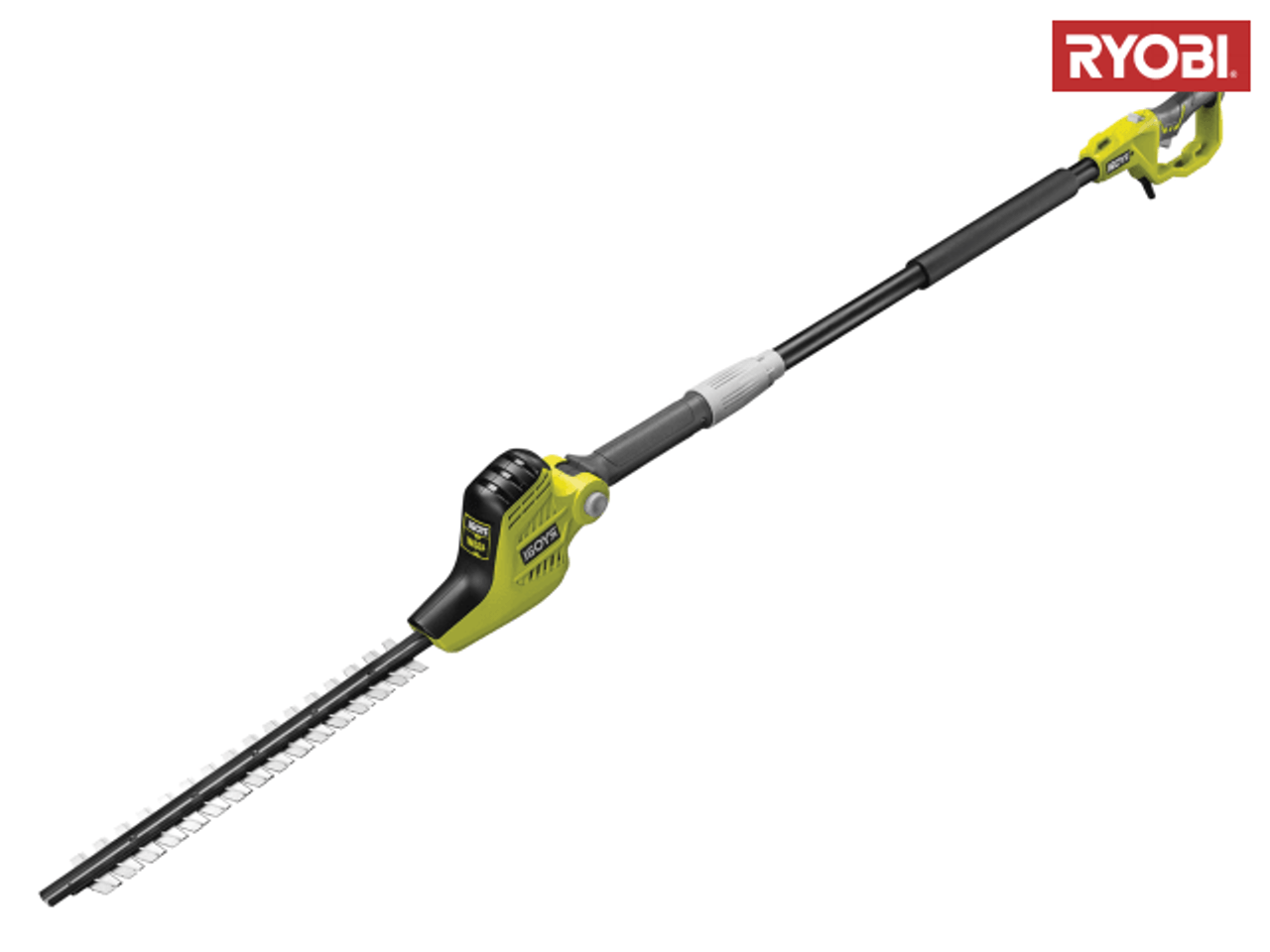 ryobi pole hedge trimmer features