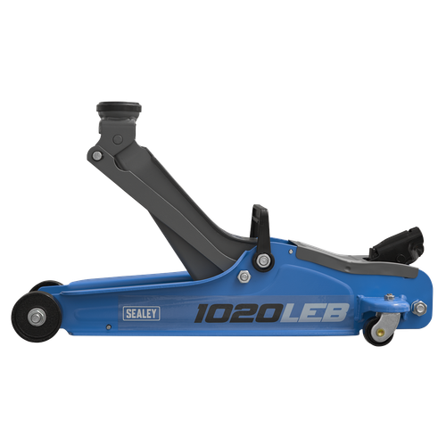 Low Profile Short Chassis Trolley Jack 2 Tonne - Blue