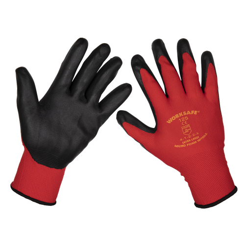 Worksafe® Nitrile Foam Gloves, X-Large - Pack of 120 Pairs