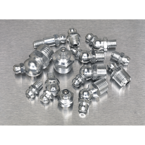 Metric/BSP/UNF Grease Nipple Assortment 130pc