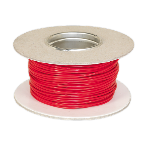 Thin Wall Automotive Cable Single 1mm² 32/0.20mm 50m - Red