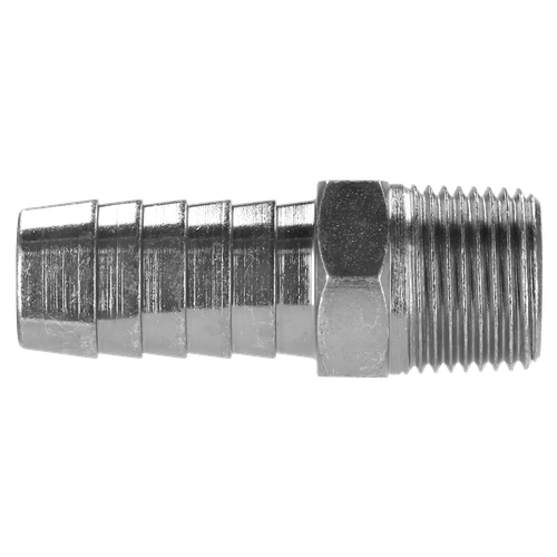 PCL Screwed Tailpiece Male 3/8"BSPT - 1/2" Hose - Pack of 5