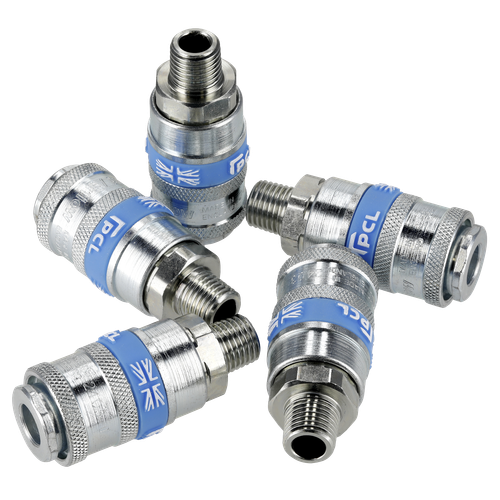 PCL Coupling Body Male 1/4"BSPT - Pack of 5