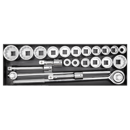 Premier Socket Set 3/4"Sq Drive 12-point 22pc