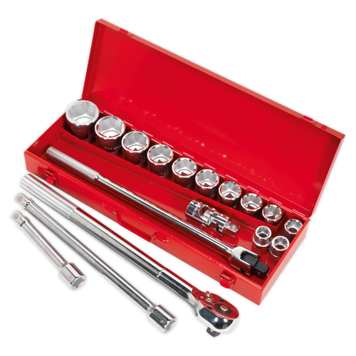 Premier Socket Set 3/4"Sq Drive 17pc