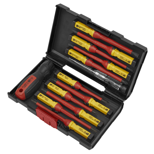 Premier Interchangeable Screwdriver Set 13pc - VDE Approved