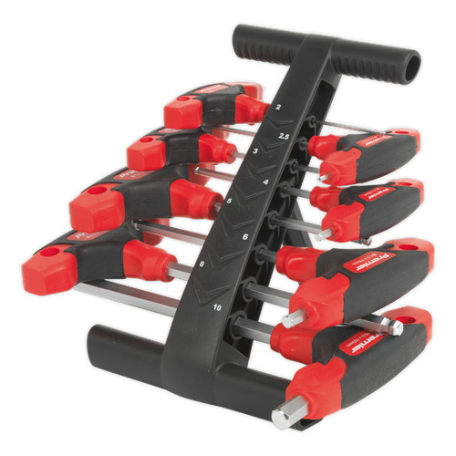 Premier T-Handle Ball-End Hex Key Set 8pc