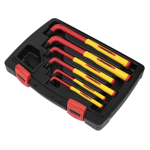 Premier Extra-Long Hex Key Set 6pc - VDE Approved