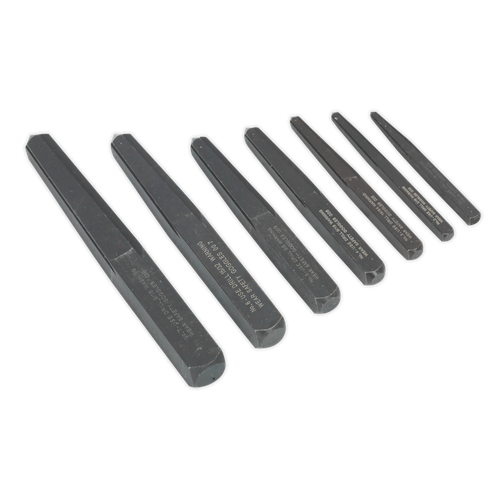 Square Type Screw Extractor Set 7pc