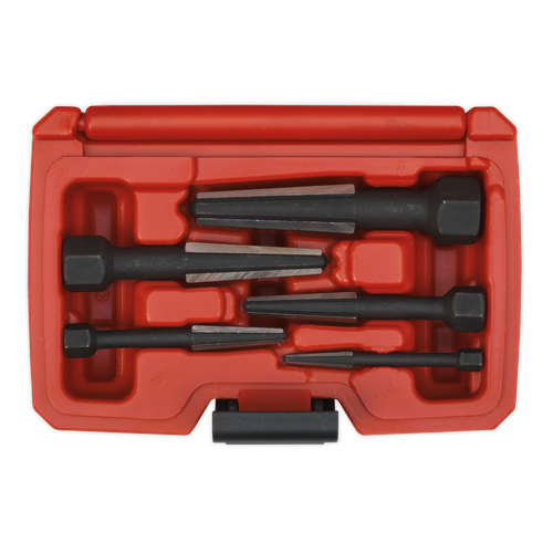 Double Edge Screw Extractor Set 5pc