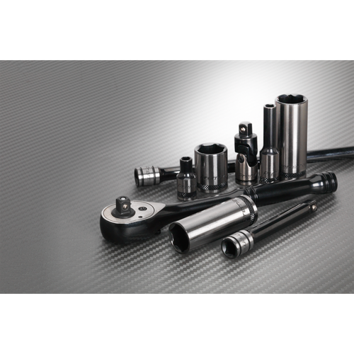 Premier Black Socket Set 1/4"Sq Drive 32pc