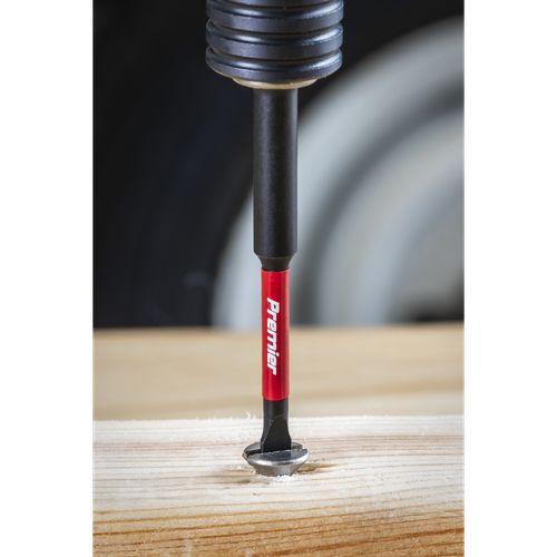 Premier Slotted Impact Power Tool Bits 5.5 x 75mm 3pc