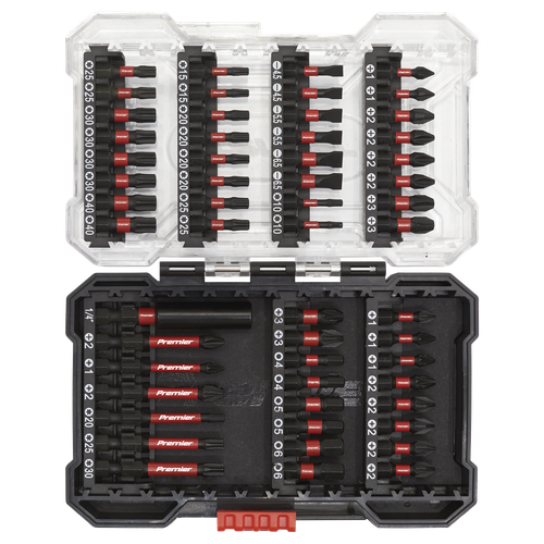 Premier Impact Grade Power Tool Bit Set 55pc