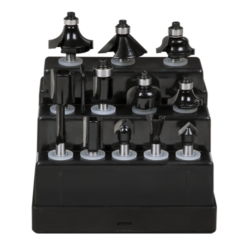 Router Bit Set 1/4" Shank 12pc