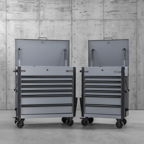 Tool Trolley 6 Drawer - Grey