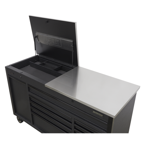 Superline PRO® Mobile Tool Cabinet with Power Tool Charging Drawer 1600mm