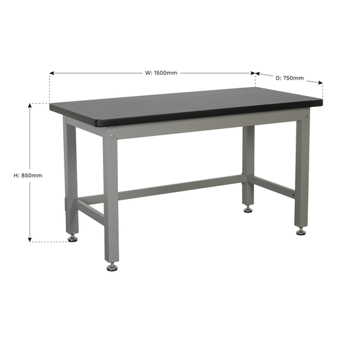 Premier Industrial™ Steel Workbench 1.5m