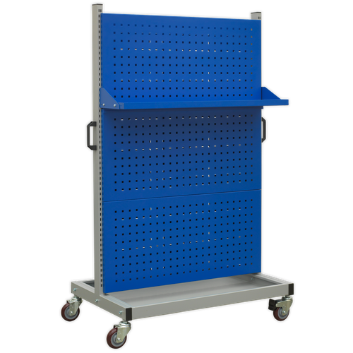 Premier Industrial™ Mobile Storage System with Shelf