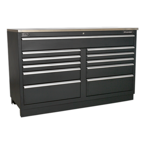Premier™ Storage System with Stainless Worktop 3.26m