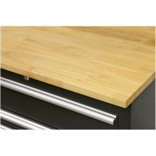 Premier™ Storage System with Hardwood Worktop 2.33m
