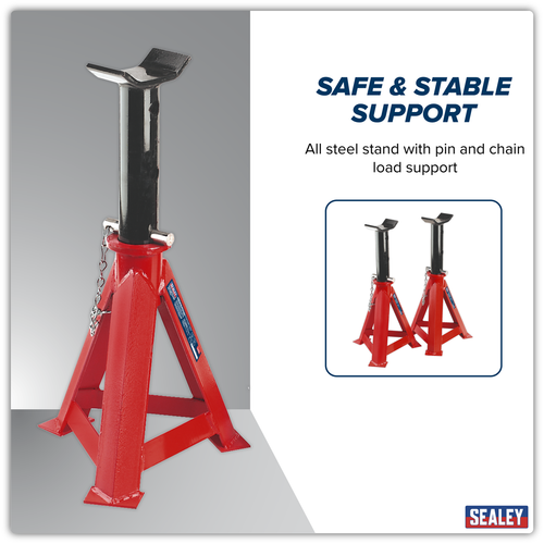 Axle Stands (Pair) 12 Tonne Capacity per Stand