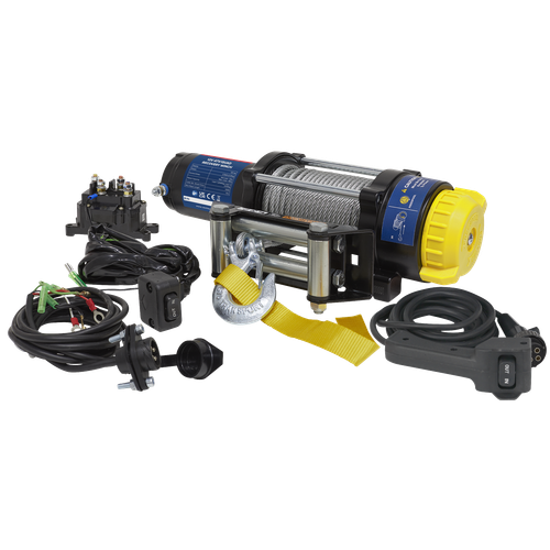 ATV/Quad Recovery Winch 2040kg (4500lb) Line Pull 12V