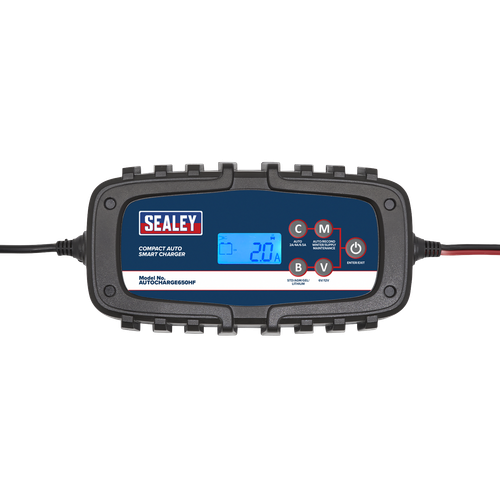 6/12V Compact Auto Smart Charger & Maintainer 6.5A