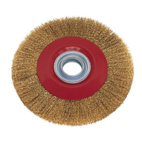 200 x 13mm Crimped Narrow Wire Wheel 32mm Bore