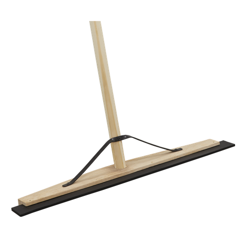 Rubber Floor Squeegee with Wooden Handle 24"(600mm)