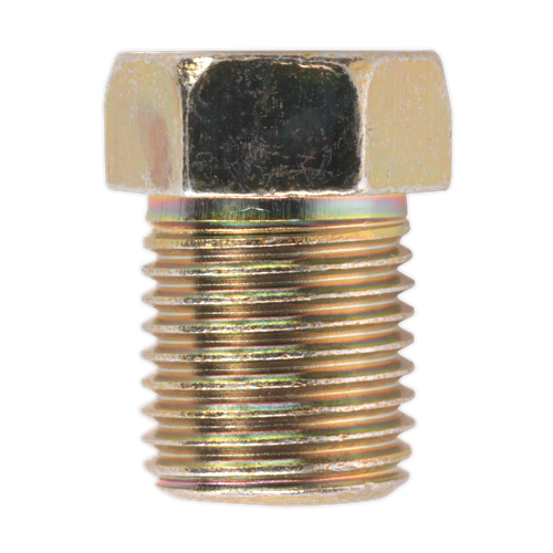 Brake Pipe Nut Full Thread Male M10 x 1mm - Pack of 25