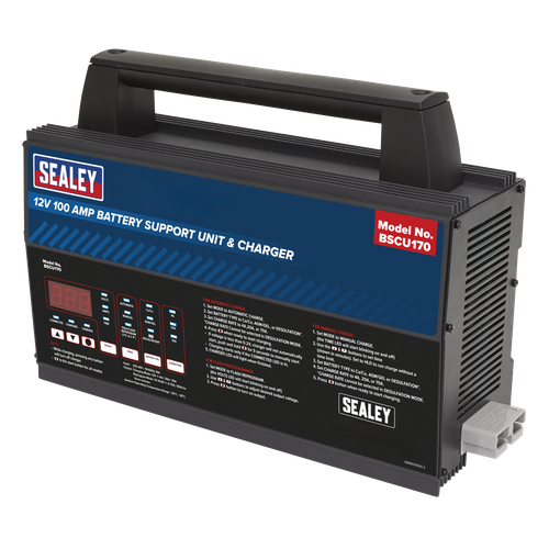 12V Battery Support Unit & Charger 100A