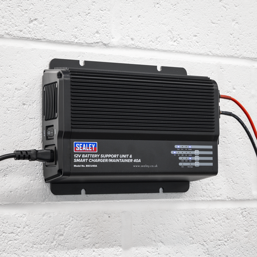 12V Battery Support Unit & Smart Charger/Maintainer 40A
