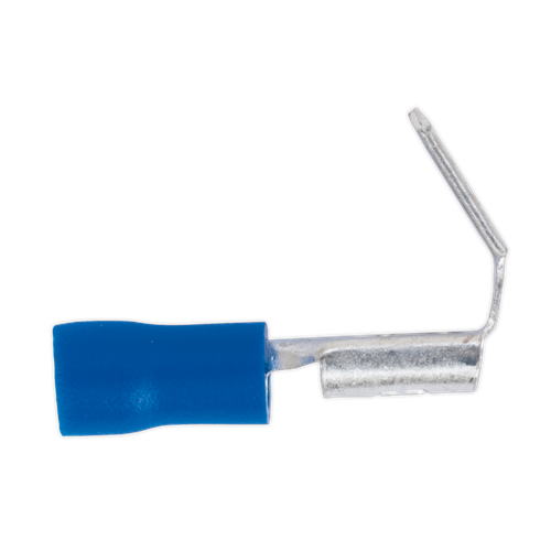 Piggy-Back Terminal 6.3mm, Blue - Pack of 100
