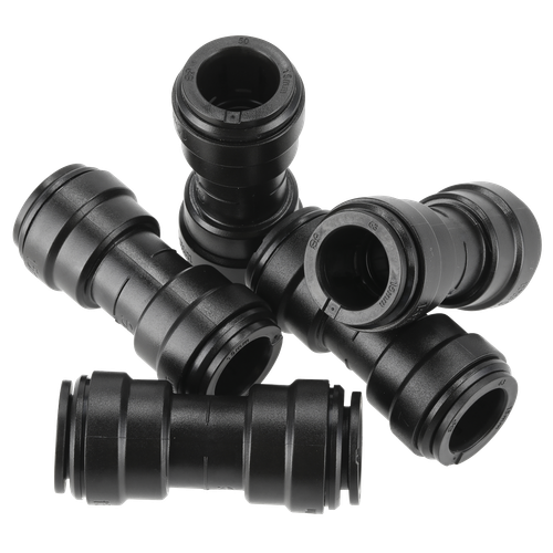 John Guest® Straight Connector 15mm - Pack of 5