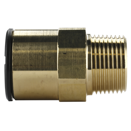 John Guest® Brass Straight Adaptors