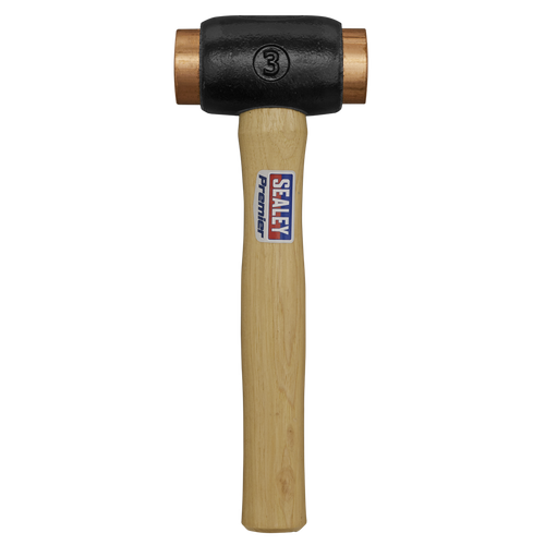 Premier Copper Faced Hammer with Hickory Shaft 4.3lb